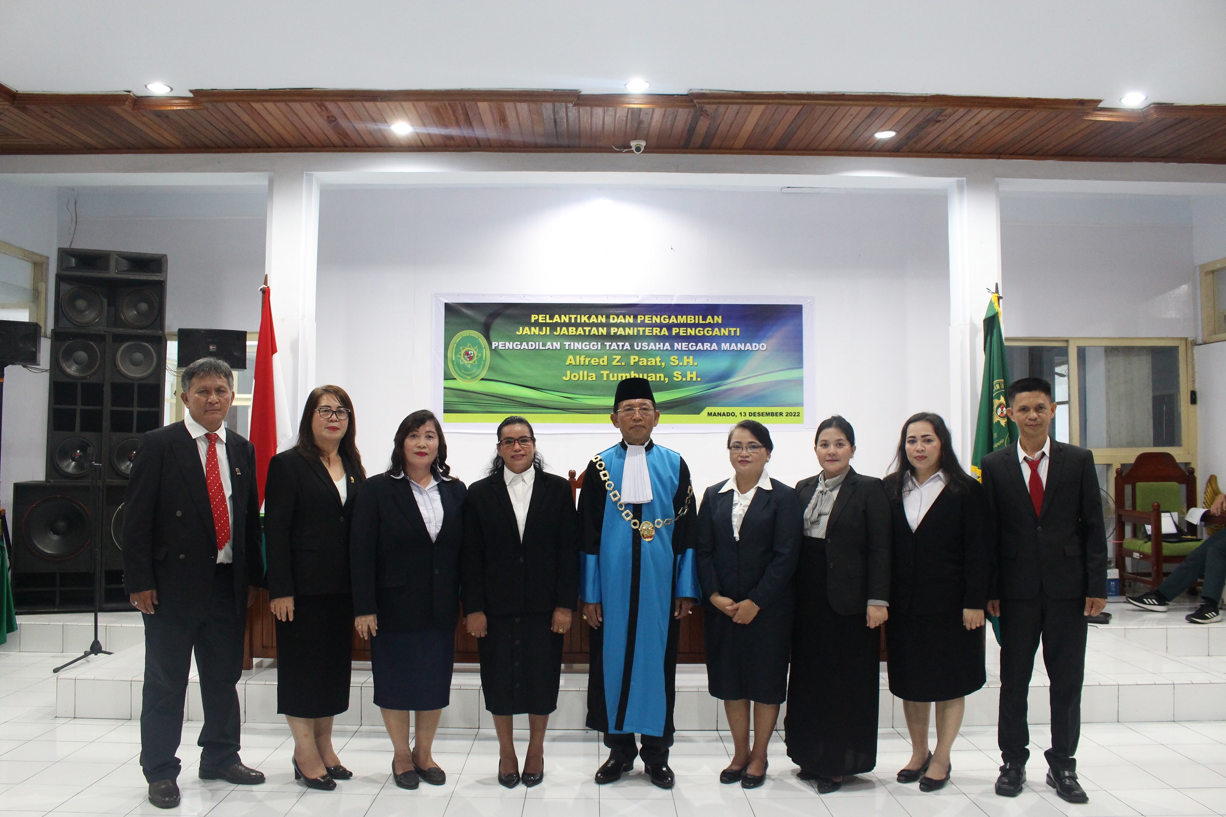 Pelantikan dan Pengambilan Janji Jabatan Pejabat Struktural dan Panitera Pengganti Pengadilan Tinggi Tata Usaha Negara Manado